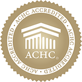 ACHC accredited badge